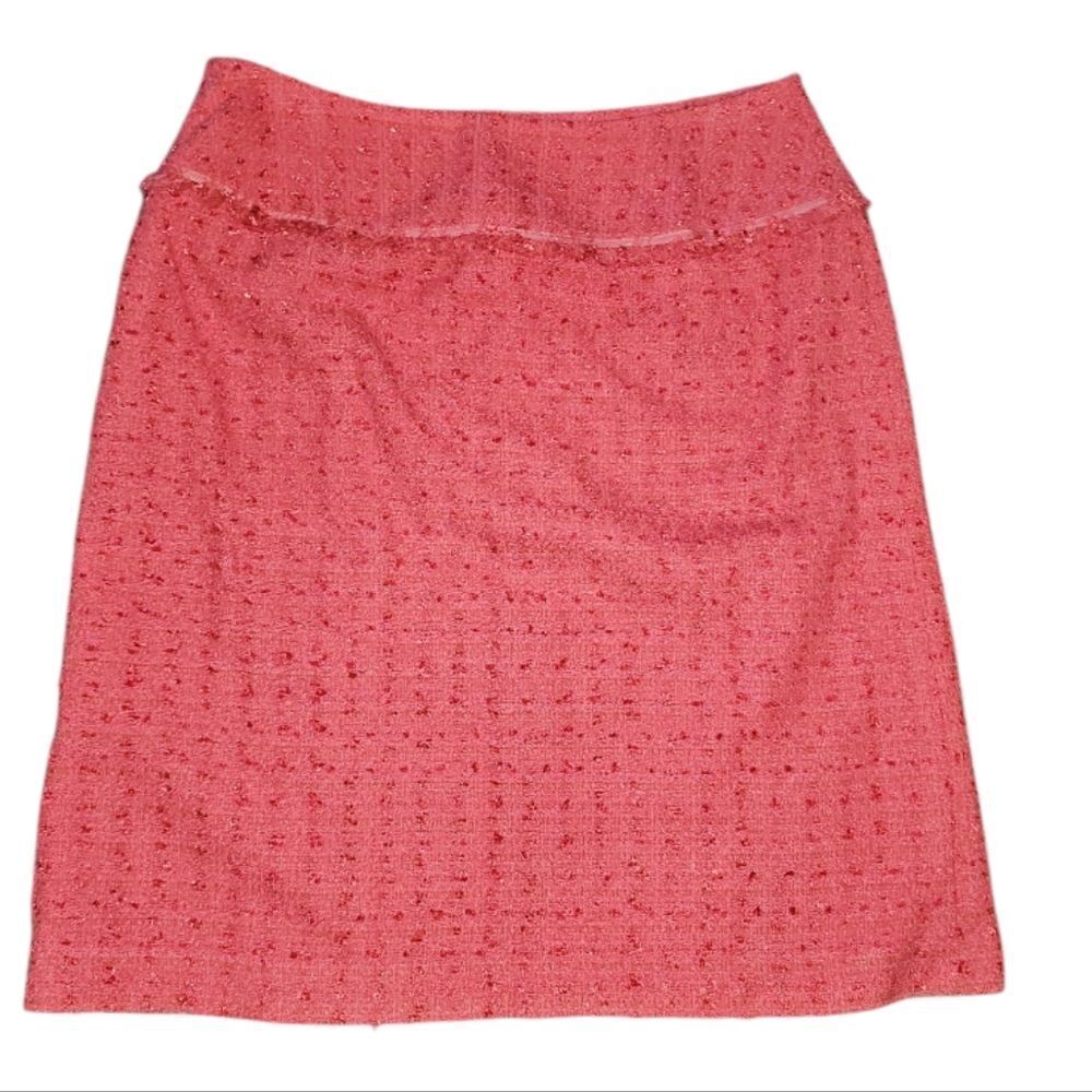 John Meyer of Norwich Vintage 1960s Pink Swiss Dot Skirt Suit‎ Size 10 - Picture 7 of 9
